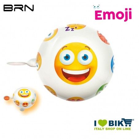Happy Emoji Bell 58 mm BRN - 1