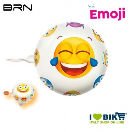 Campanello Emoji Divertito 58 mm BRN - 1