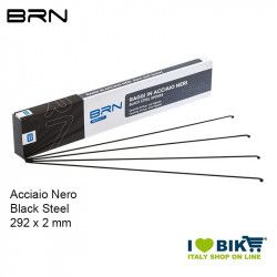 Raggi neri con nipples 292 x 2 mm, 144 Pz.  - 1