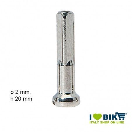 Brass nipples 2 mm, h 20 mm (1 Piece)  - 1