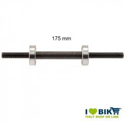 Perno mozzo posteriore 175 mm dado completo di cuscinetti  - 1