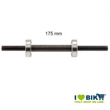 Perno mozzo posteriore 175 mm dado completo di cuscinetti  - 1