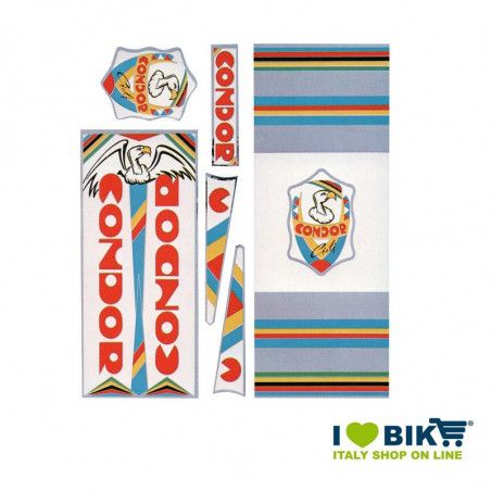 Adesivo Vintage CONDOR a base cromata  - 1