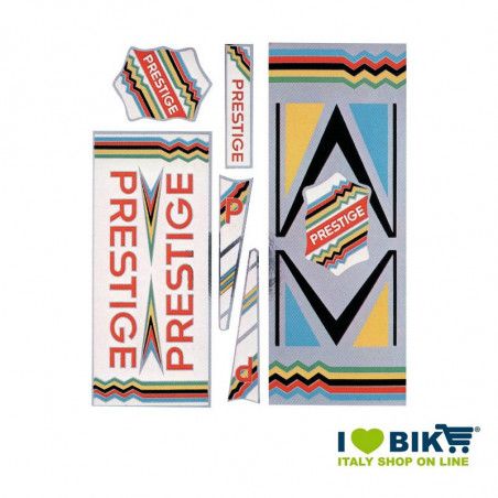 Vintage PRESTIGE adhesive with chromed base  - 1