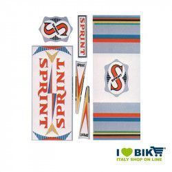 Vintage SPRINT adhesive with chromed base  - 1