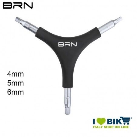 Hexagonal Y-key 4/5/6 mm BRN - 1