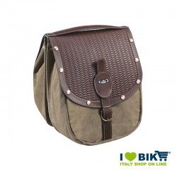 Borse British a bisaccia in ecopelle e Juta, marrone  - 1