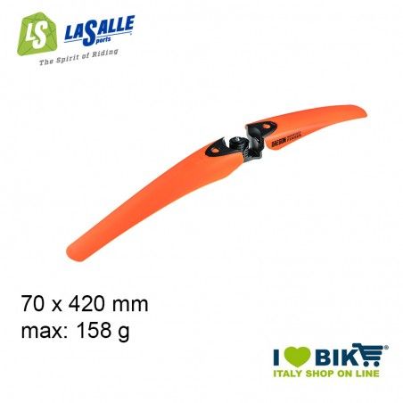Parafango 70x420 mm anteriore per forcella ammortizzata arancio LaSalle - 1