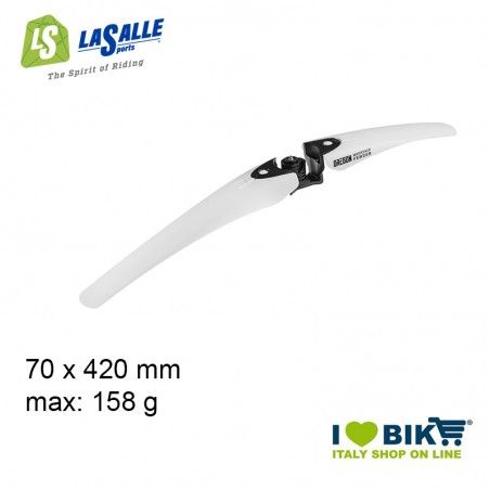 Parafango 70x420 mm anteriore per forcella ammortizzata bianco LaSalle - 1