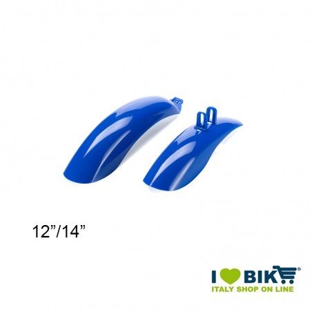 Parafanghi MTB 12"/14" per bambini in plastica Blu  - 1