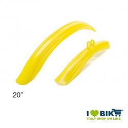Parafanghi MTB 20" per bambini in plastica Giallo  - 1