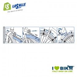 Front-Rear mudguards 26/28 with quick release Black LaSalle - 1 2