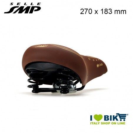 Saddle SMP CTB CRAB man with springs brown 270x183mm SMP - 2