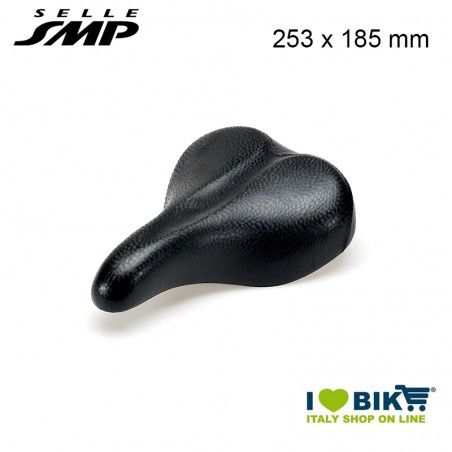 Sella SMP CTB in poliuterano donna, nera 253x185mm SMP - 1