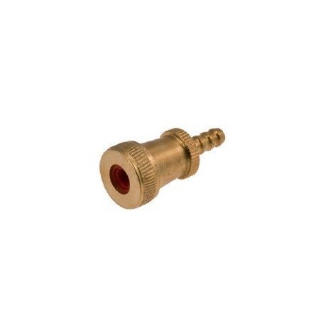 Pump connector run small brass  - 1