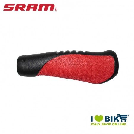 Manopole comfort 133mm Sram nero e rosso Sram - 1