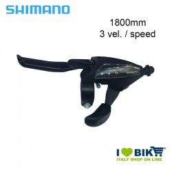 Brake Shift Lever 3 speed left Shimano ST-EF 500 1800 mm black Shimano - 1