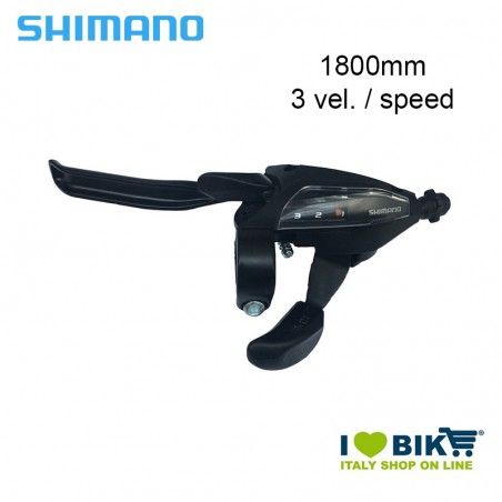 Leva cambio freno 3v sx Shimano ST-EF 500 1800 mm nero Shimano - 1