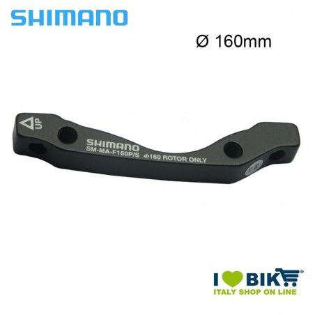 Adattatore Shimano ruota anteriore per freno disco 160mm Shimano - 1