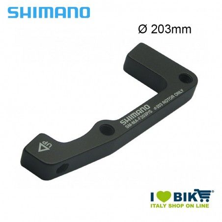 Adattatore Shimano ruota anteriore per freno disco 203mm Shimano - 1