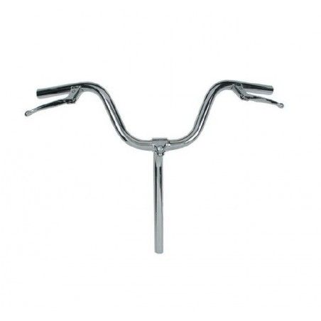iron folding handlebars 21 mm  - 1
