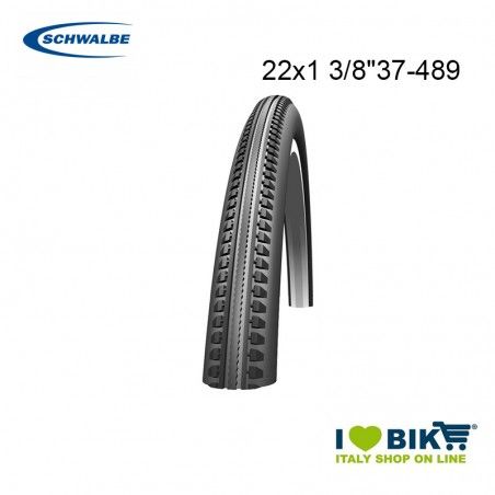 Copertone 22x1 Schwalbe HS110 Tskin nero Schwalbe - 1