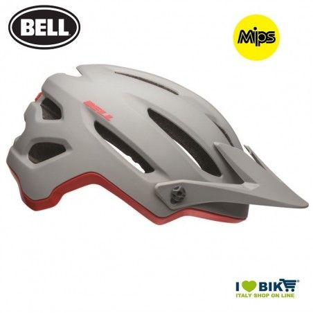 4FORTY MATTE/GLOSS GRAY/CRIMSON BELL - 1