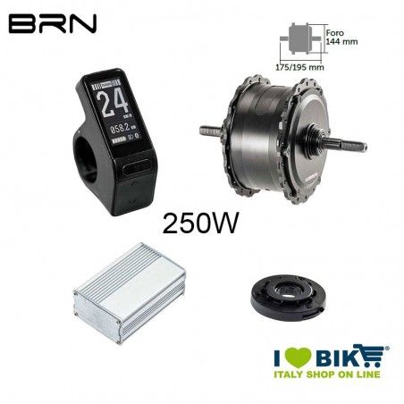 Rear engine kit 250W FATBIKE BRN BRN - 1