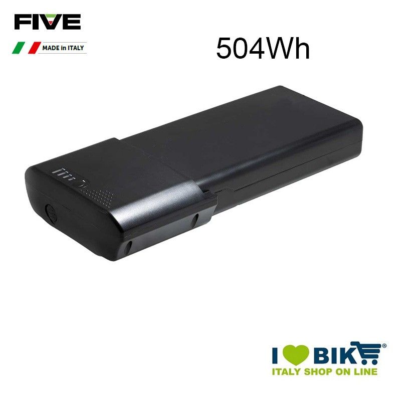 Ebike Five Batteria 36V 504Wh Portapacchi 14A