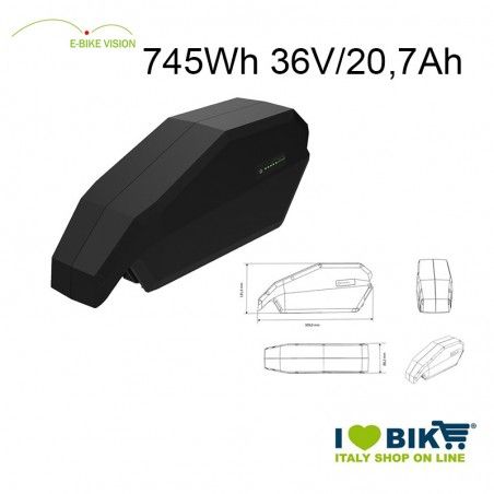 Batteria E-Bike Vision 745Wh compatibile Bosch EBike Vision - 1
