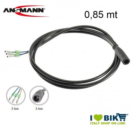 Power cable 100 0.85mt rear wheel Ansmann Ansmann - 1