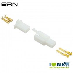 Connector Faston 2 pin BRN BRN - 1
