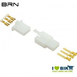 Connector Faston 3 Pin BRN BRN - 1