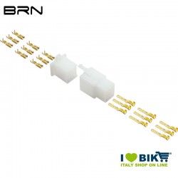 Connector Faston 9 Pin BRN BRN - 1