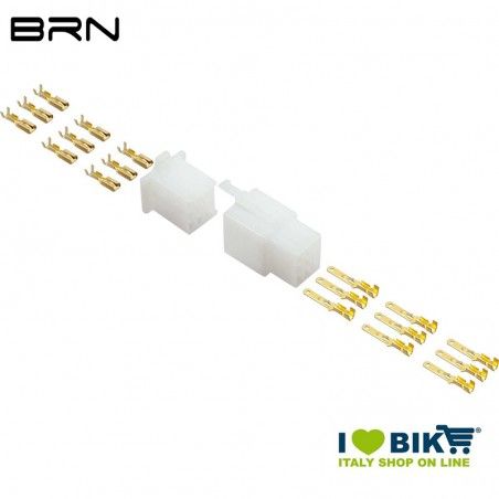 Connector Faston 9 Pin BRN BRN - 1