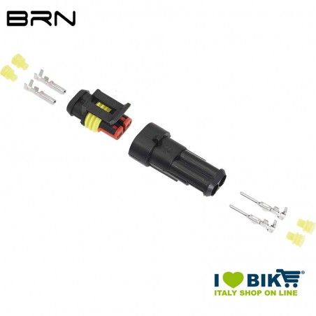 Connettori a tenuta stagna 2 Pin BRN BRN - 1