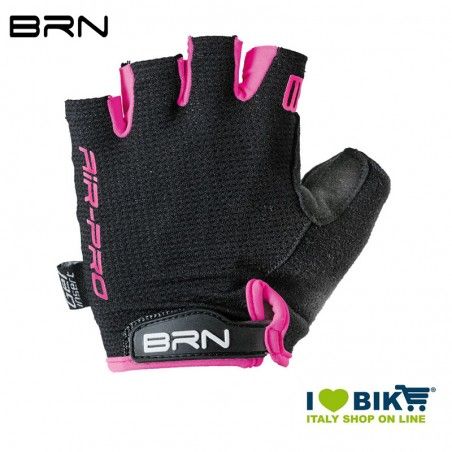 Guanti ciclismo BRN Air Pro nero / fuxia fluo BRN - 1