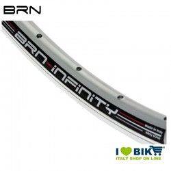 BRN City-Bike Rim Infinity 28 with 36 Holes silver  - 1