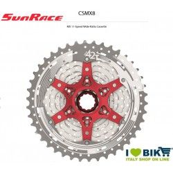 Cassetta 11V Sunrace 11/50 MTB light silver MX8 BIKE PARTS - 1 2