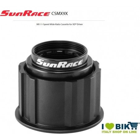 prova Sprocket Pack 11 V 10-46 Sunrace Light Black MX9 Sram XD  - 1