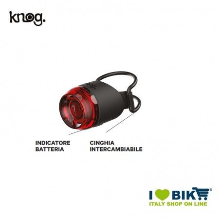 Fanale Posteriore 10 lumen Knog PLUG Knog - 1