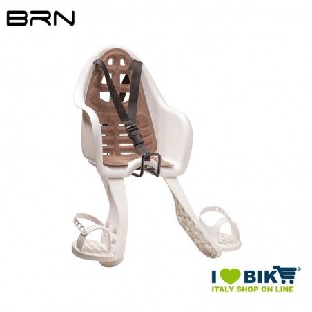 Seggiolino BRN UFO con scarpette attacco piantone Bianco marrone BRN - 1
