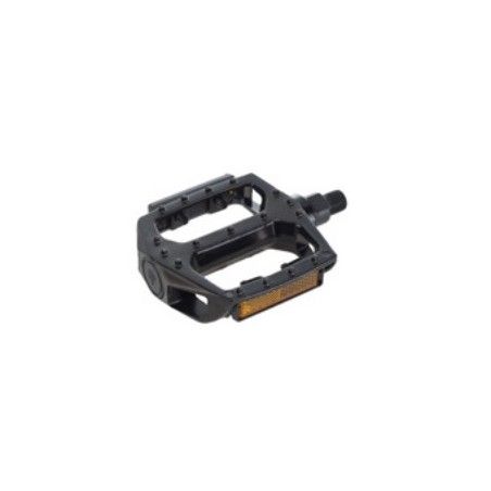 Coppia Pedali Bmx in alluminio NERO con perno sottile 1/2”  - 1