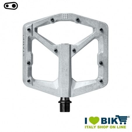 Pedali freeride DH Enduro Cranckbrothers STAMP 2 Large Raw Color  - 1
