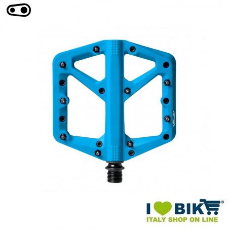 Pedali freeride DH Enduro Cranckbrothers STAMP 1 Large blu  - 1