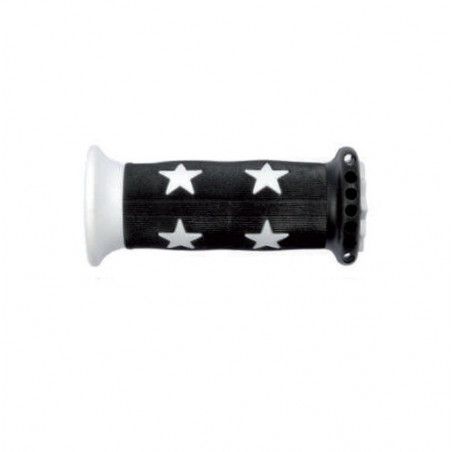 Pair knobs Bimbo 22 mm White Star  - 1