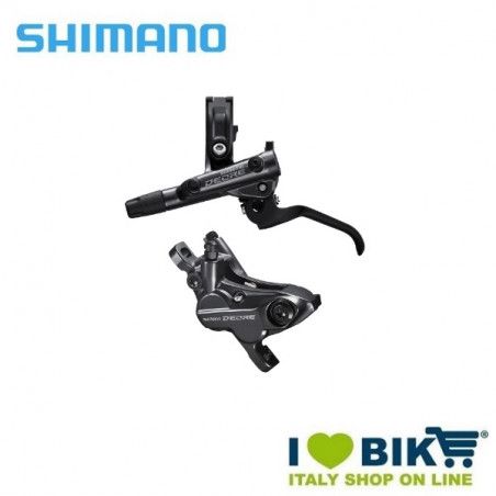 Freno Disco DEORE  Ant. 4 Pistoni BL-M6100 + BR-M6120 + Tubo Shimano - 1