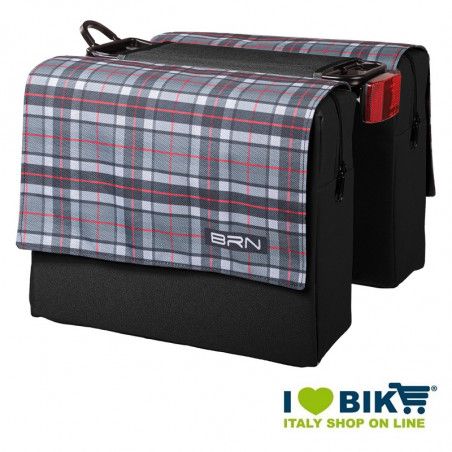 Borse posteriori BRN Scottish grey NERE BRN - 1