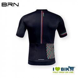 BRN Cycling short sleeve jersey Black Italy BRN - 1 2