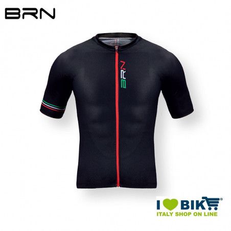 Maglia BRN Cross Road Manica Corta Nero Italia BRN - 1